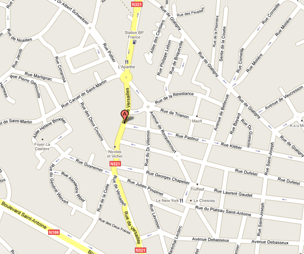 Plan d'accès